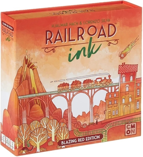 Railroad Ink - Blazing Red Edition - Brætspil